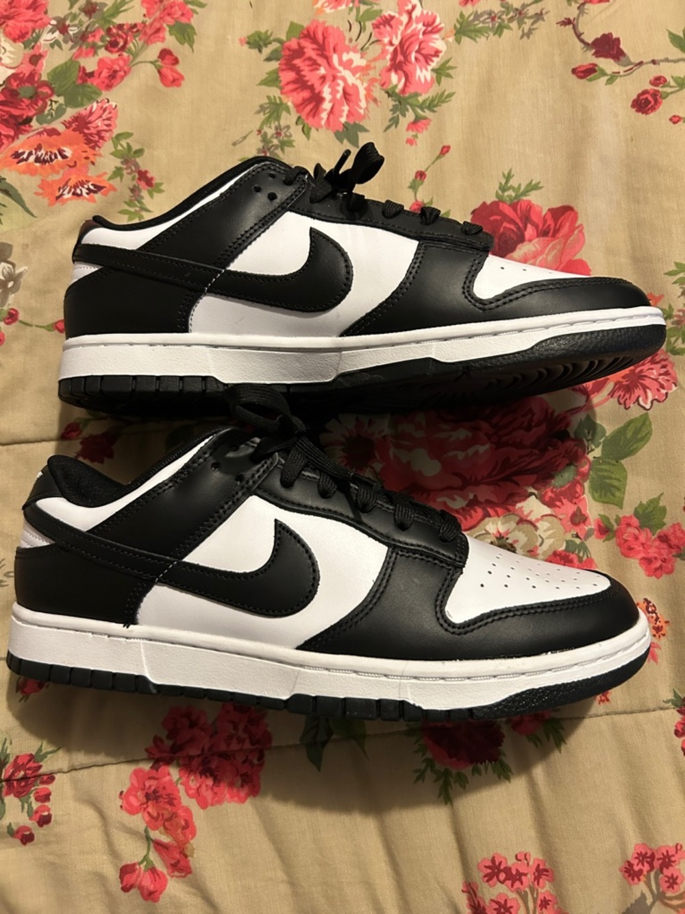 Nike Black and White Low-Top Sneakers